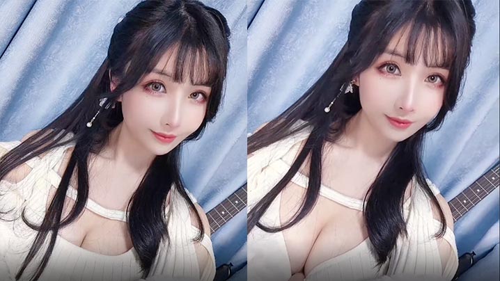 清纯白衣女子看着都想与她交朋友.