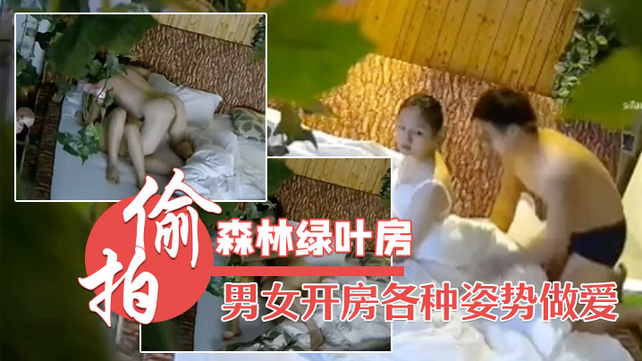 森林绿叶房高清偷拍两对男女开房各种姿势做爱.