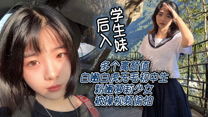 后入学生妹多个高颜值白嫩白虎无毛初中生粉嫩萝莉少.女被操视频偷拍