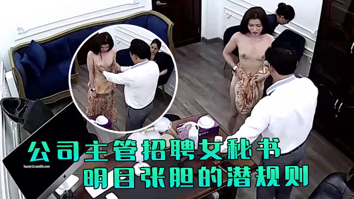 极品稀缺破解摄像头公司主管招聘女秘书要求先看胸围.并亲自用手摸太牛逼了明目张胆的潜规则啊